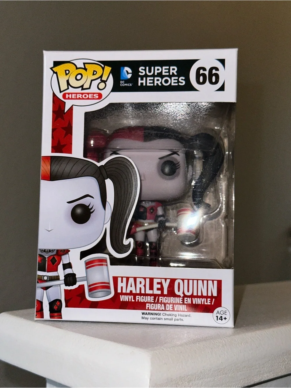 FUNKO POP! HEROES HARLEY QUINN #66 NIB VAULTED